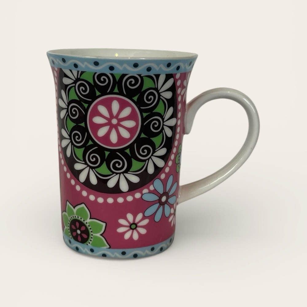 Vera Bradley "Cupcake Pink" Mug